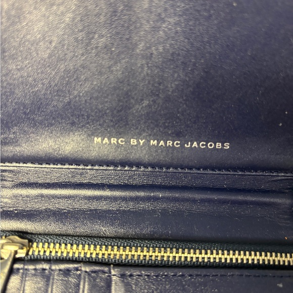 Marc by Marc Jacobs Blue Leather Wristlets - Picture 4 of 5